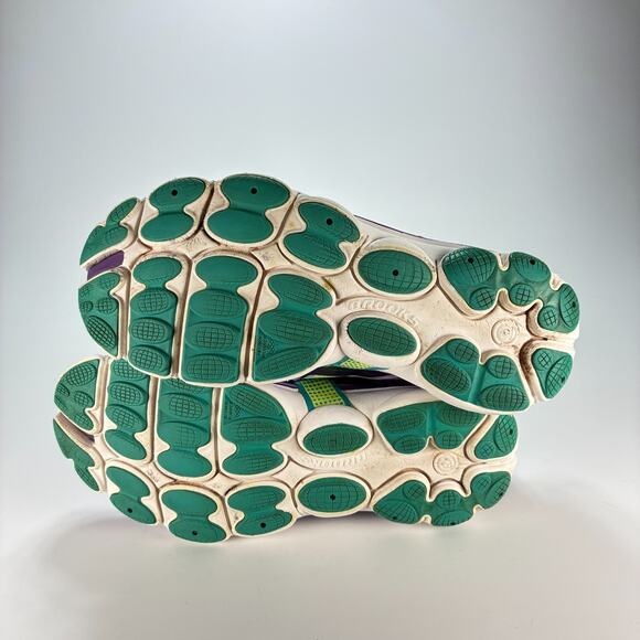 Brooks PureFlow 4 Electric Purple Peacoat Lace Up Running Shoes Women's Size 9 - Picture 8 of 11